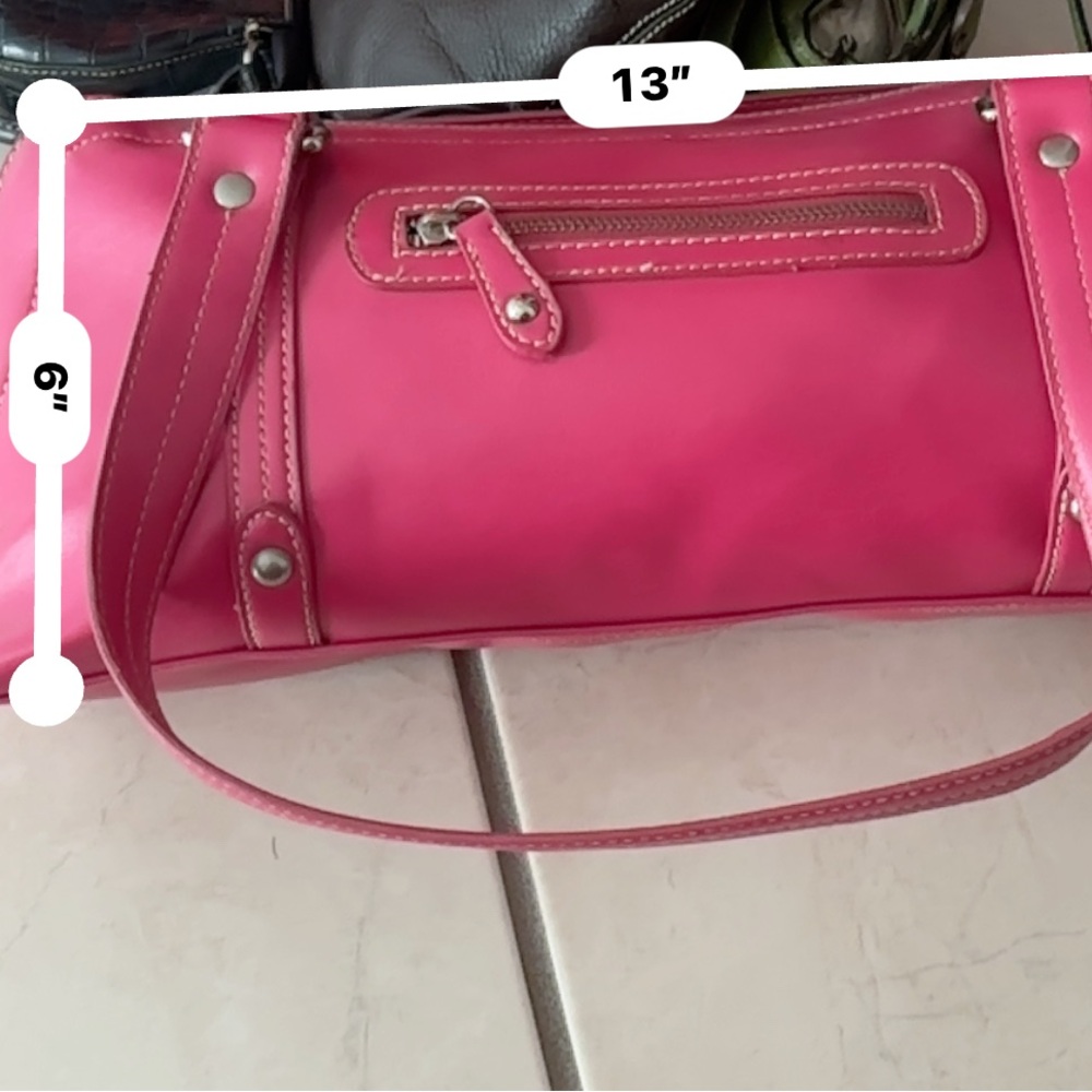 Nine West Vibrant Pink Shoulder Bag - Picture 6 of 6